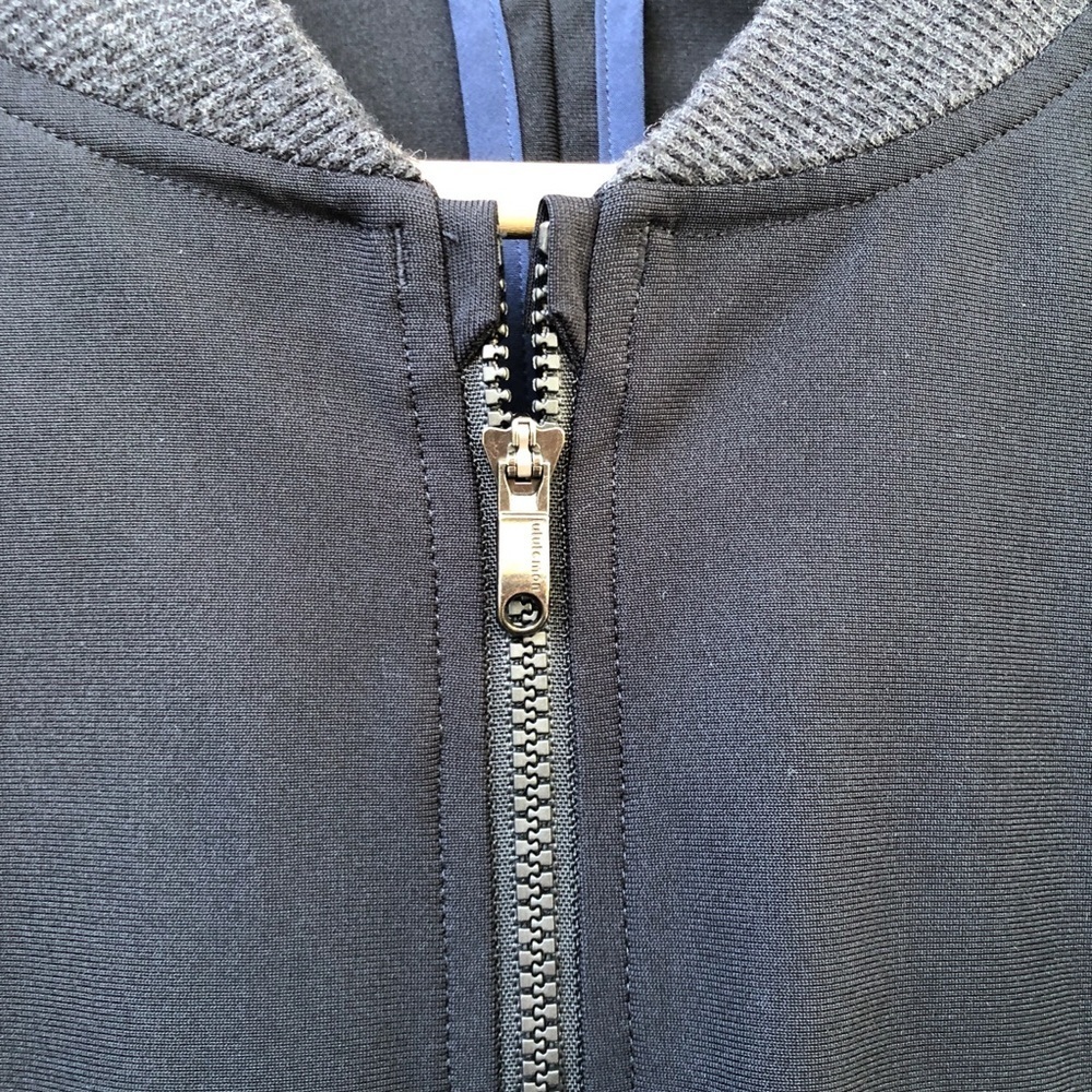 LULULEMON | SWIPE RIGHT JACKET HEATHERED BLACK IN LARGE - Picture 8 of 11